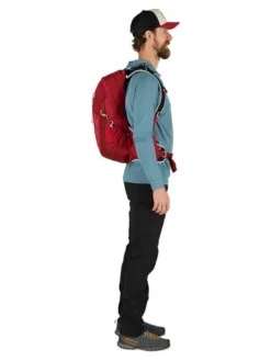 Osprey Men's Talon 22 Backpack - L/XL - Cosmic Red -Camping Series Store 10002710 cosmicred e 09181.1684339493