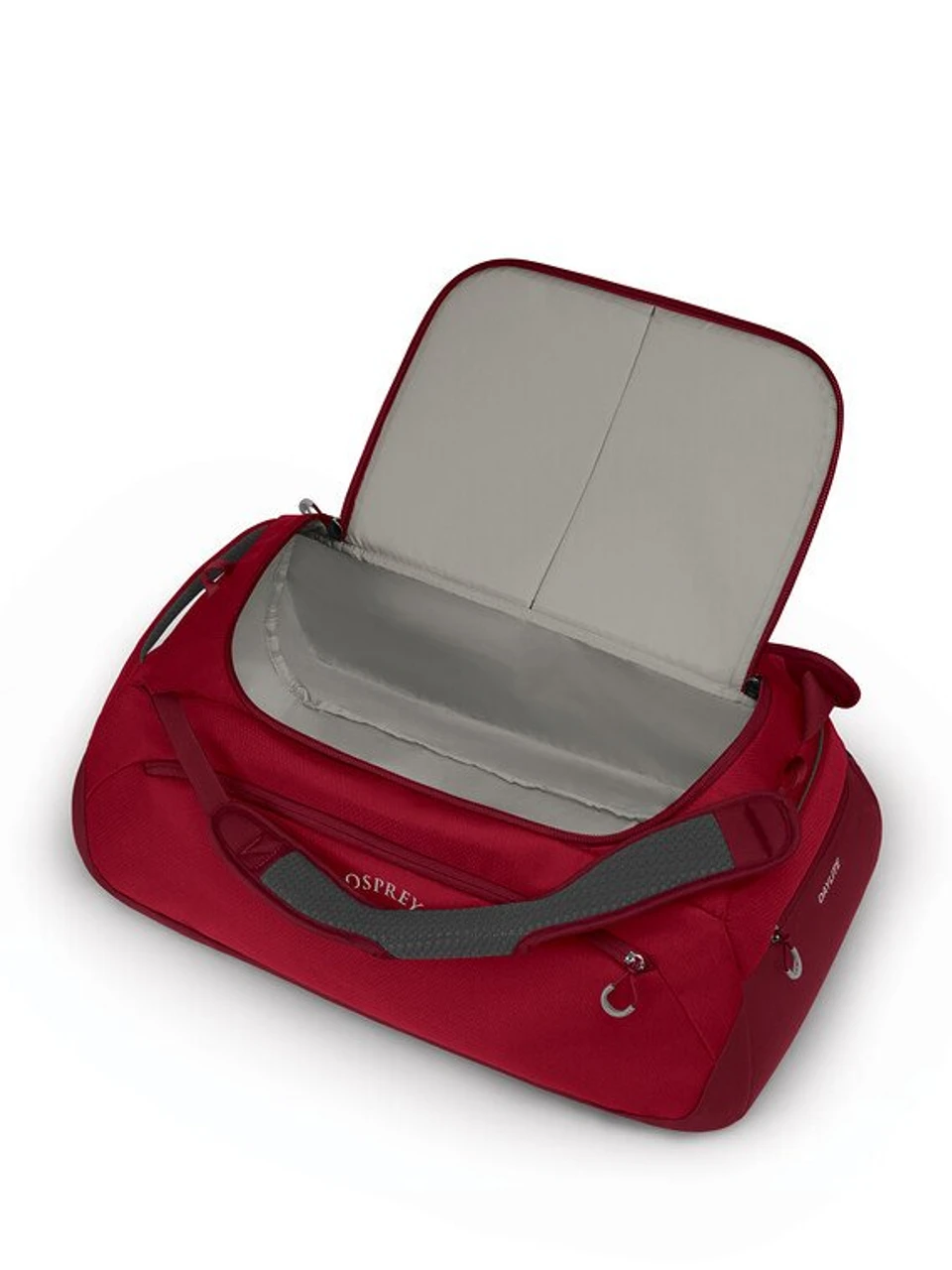 Osprey Daylite Duffel 60 Bag - Cosmic Red 2 Osprey Daylite Duffel 60 Bag - Cosmic Red - Image 2