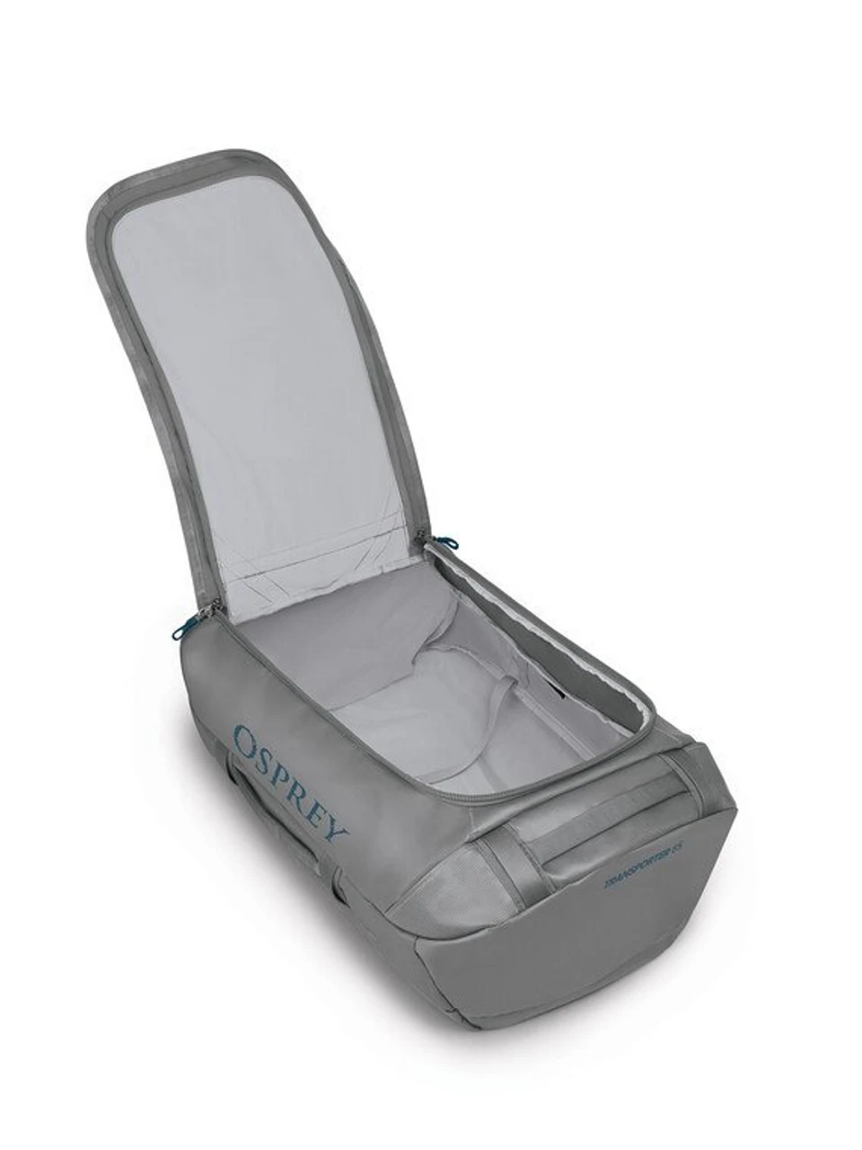 Osprey Transporter 65 Duffel - Smoke Grey 3 Osprey Transporter 65 Duffel - Smoke Grey - Image 3