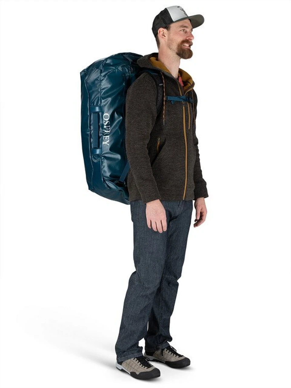 Osprey Transporter 120 Duffel - Venturi Blue 4 Osprey Transporter 120 Duffel - Venturi Blue - Image 4