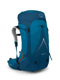 Osprey Men's Atmos AG LT 65 L/XL Backpack - Night Shift Scoria Blue