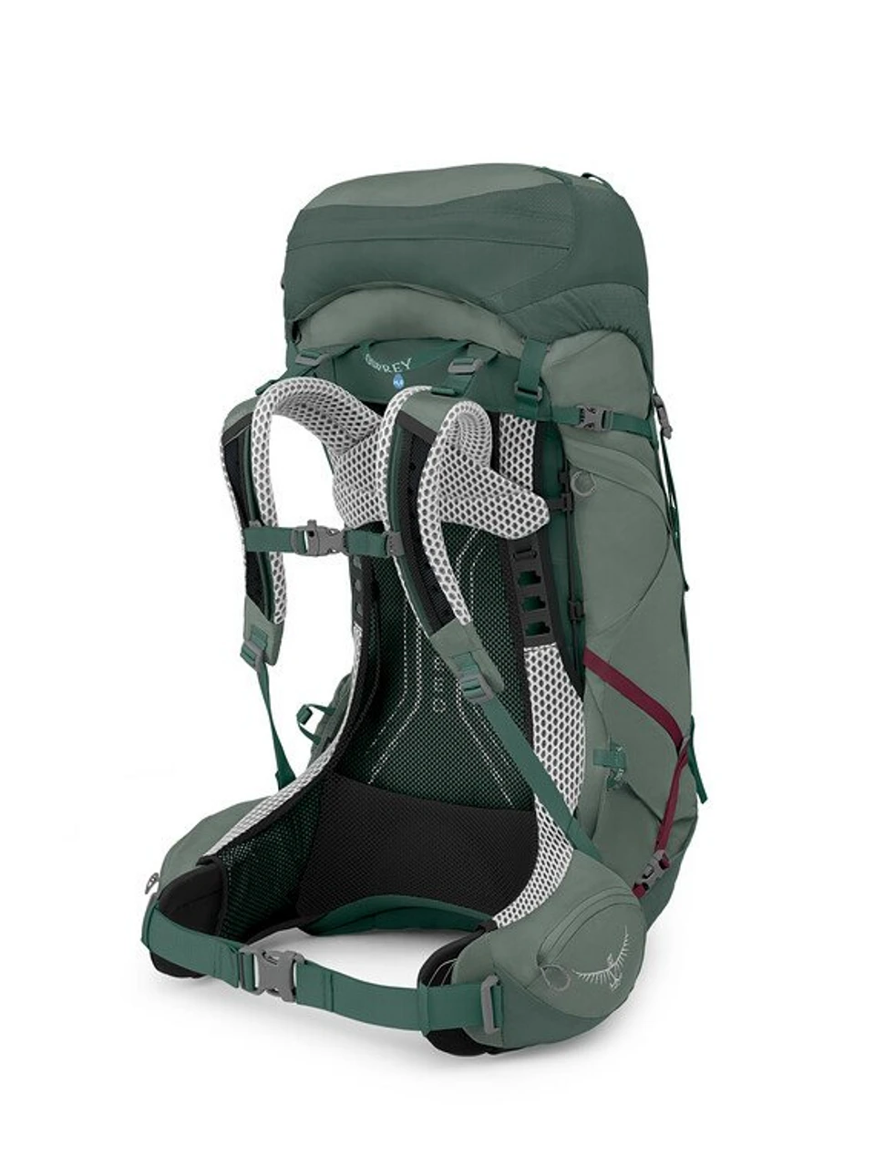 Osprey Women's Aura AG LT 50 M/L Backpack - Spring Green 3 Osprey Women's Aura AG LT 50 M/L Backpack - Spring Green - Image 3