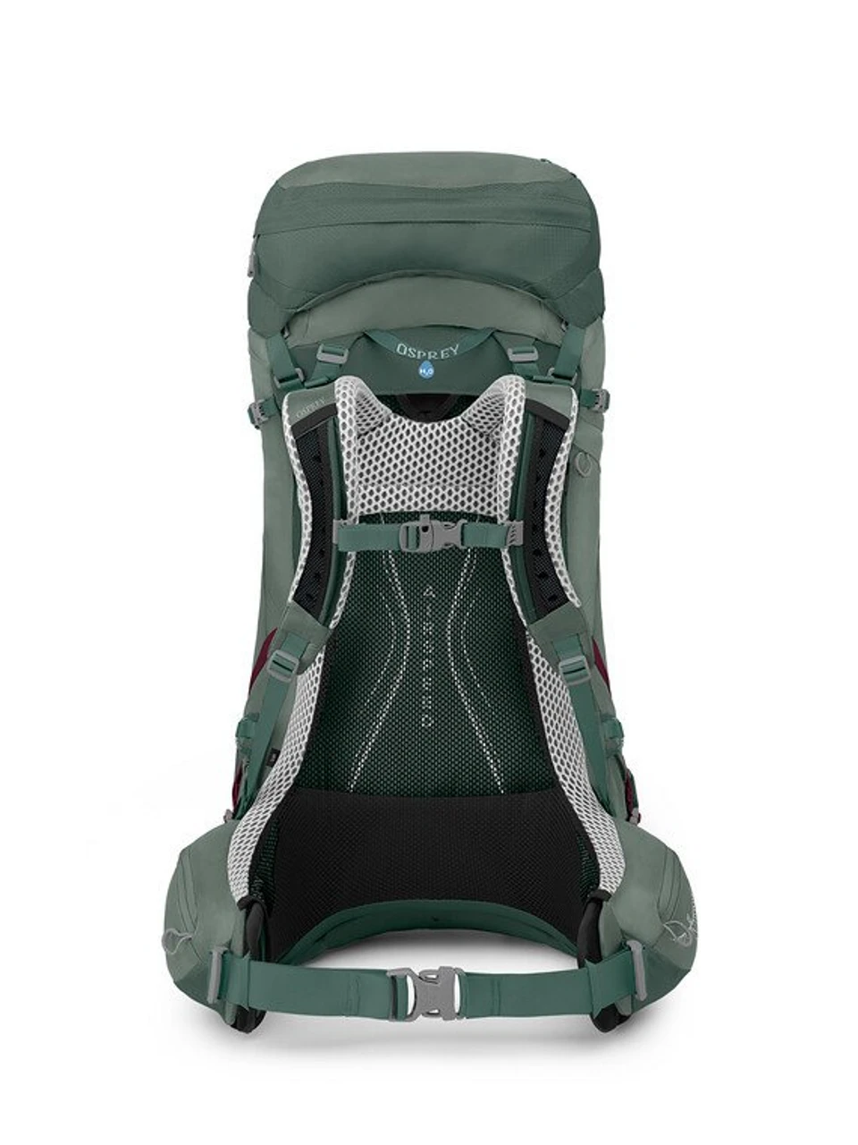 Osprey Women's Aura AG LT 50 M/L Backpack - Spring Green 4 Osprey Women's Aura AG LT 50 M/L Backpack - Spring Green - Image 4