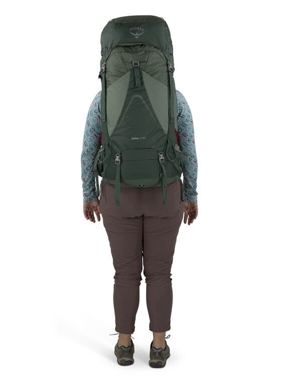Osprey Women's Aura AG LT 50 M/L Backpack - Spring Green 6 Osprey Women's Aura AG LT 50 M/L Backpack - Spring Green - Image 6