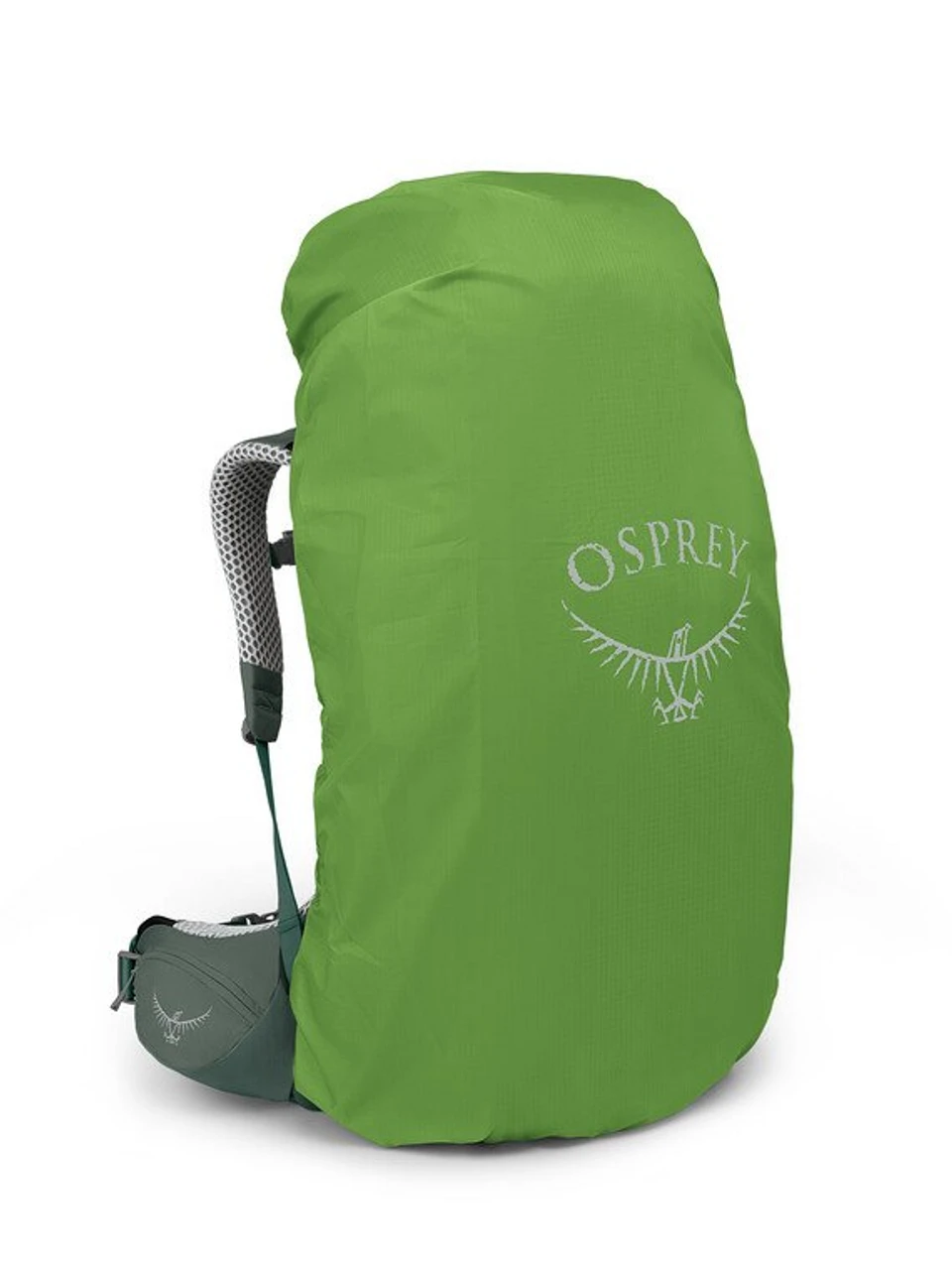 Osprey Women's Aura AG LT 65 XS/S Backpack - Spring Green 2 Osprey Women's Aura AG LT 65 XS/S Backpack - Spring Green - Image 2