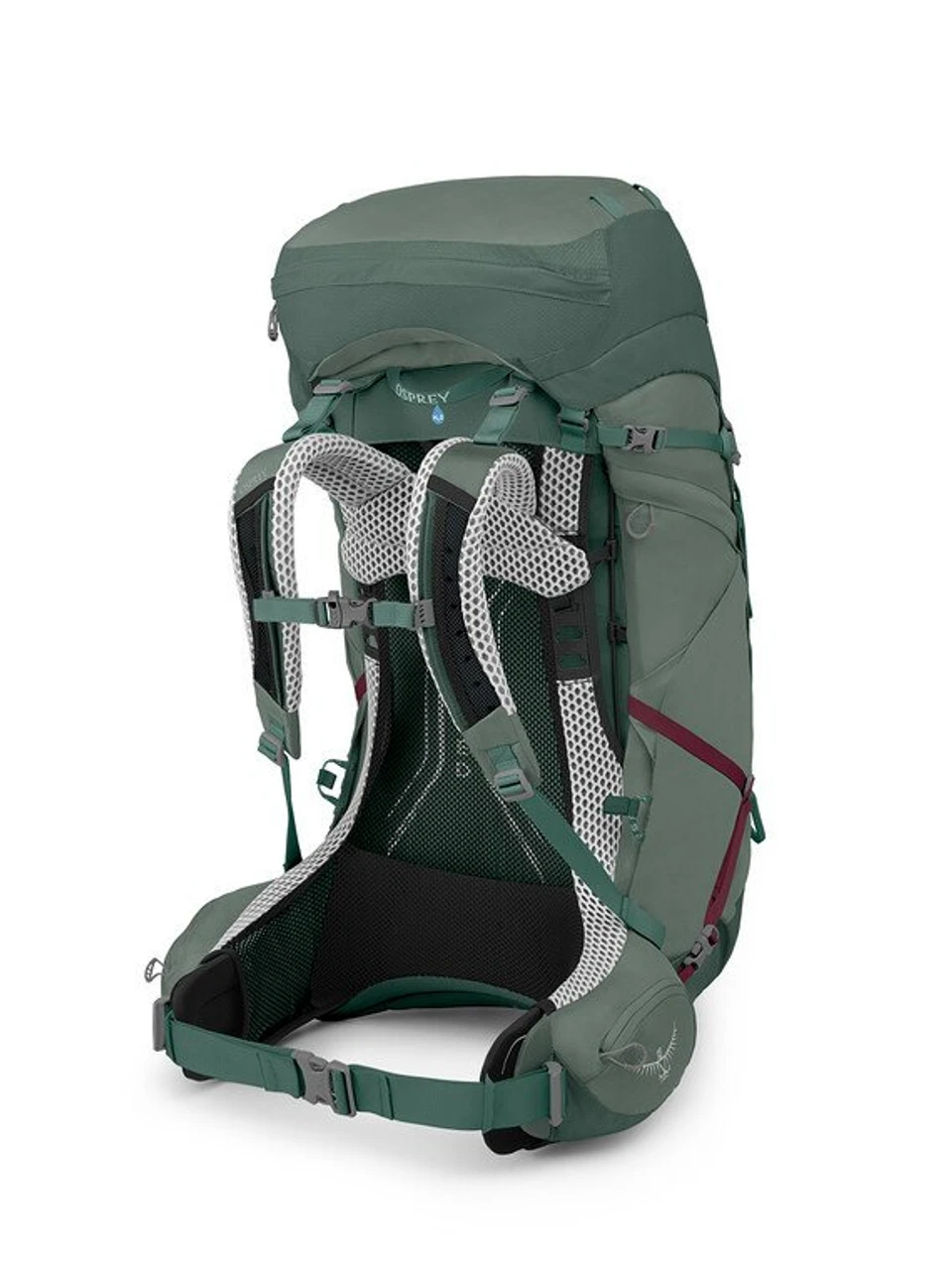 Osprey Women's Aura AG LT 65 XS/S Backpack - Spring Green 3 Osprey Women's Aura AG LT 65 XS/S Backpack - Spring Green - Image 3