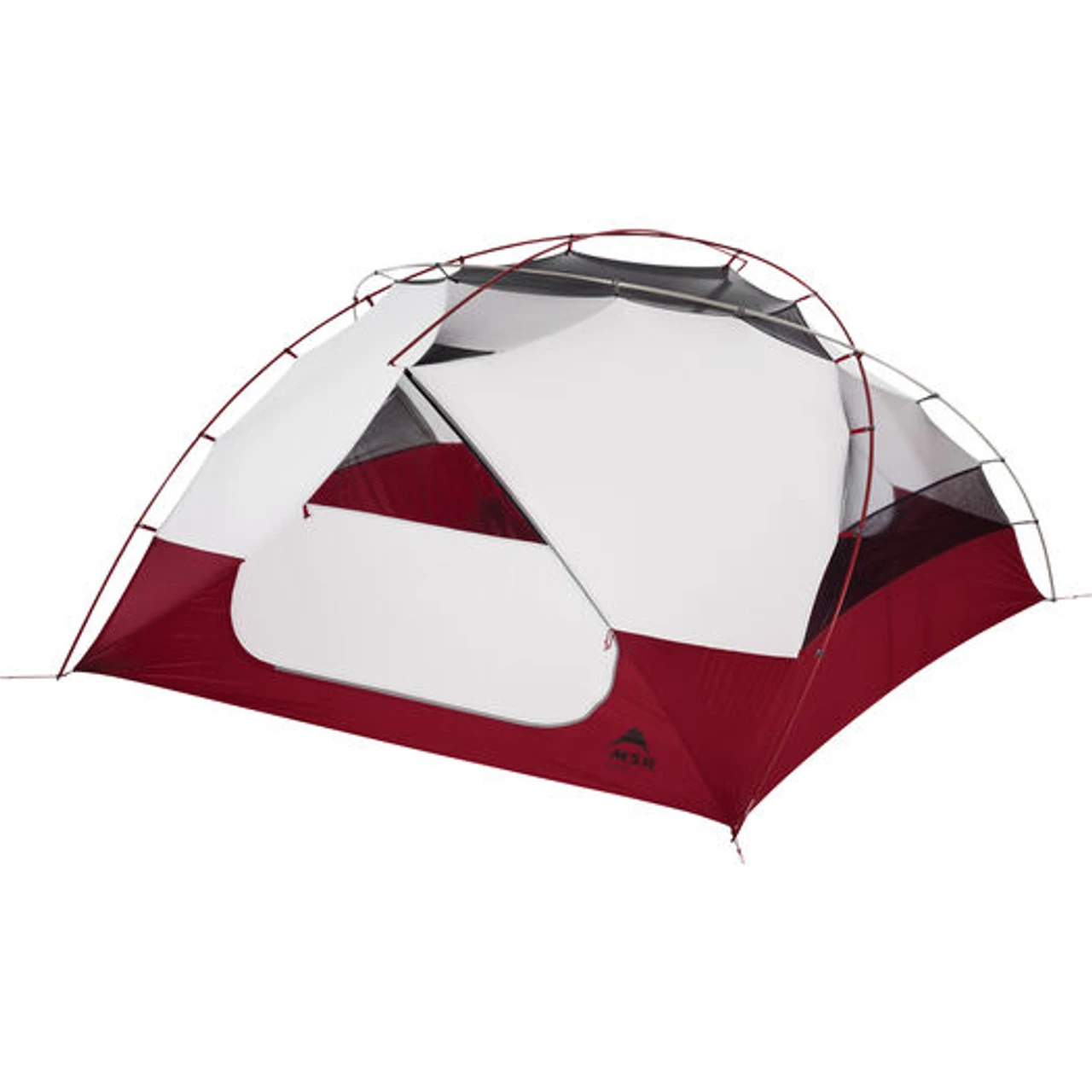 MSR Elixir 4 Backpacking Tent - Red 1 MSR Elixir 4 Backpacking Tent - Red