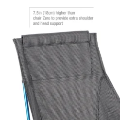 Helinox Chair Zero High Back - Black -Camping Series Store 10559H BLACK 4 90619.1663098680