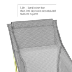 Helinox Chair Zero High Back - Grey -Camping Series Store 10560H 4 69613.1663099043
