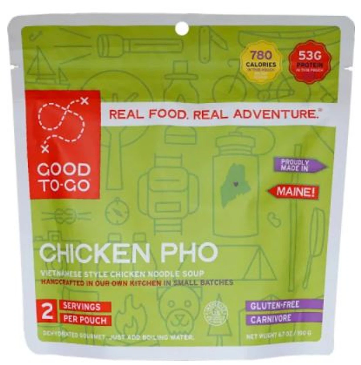 Chicken Pho-Single Serving - Green 1 Chicken Pho-Single Serving - Green