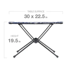 Helinox Table One Hard Top Large - Blue Bandana -Camping Series Store 11094H 5 34130.1663100783
