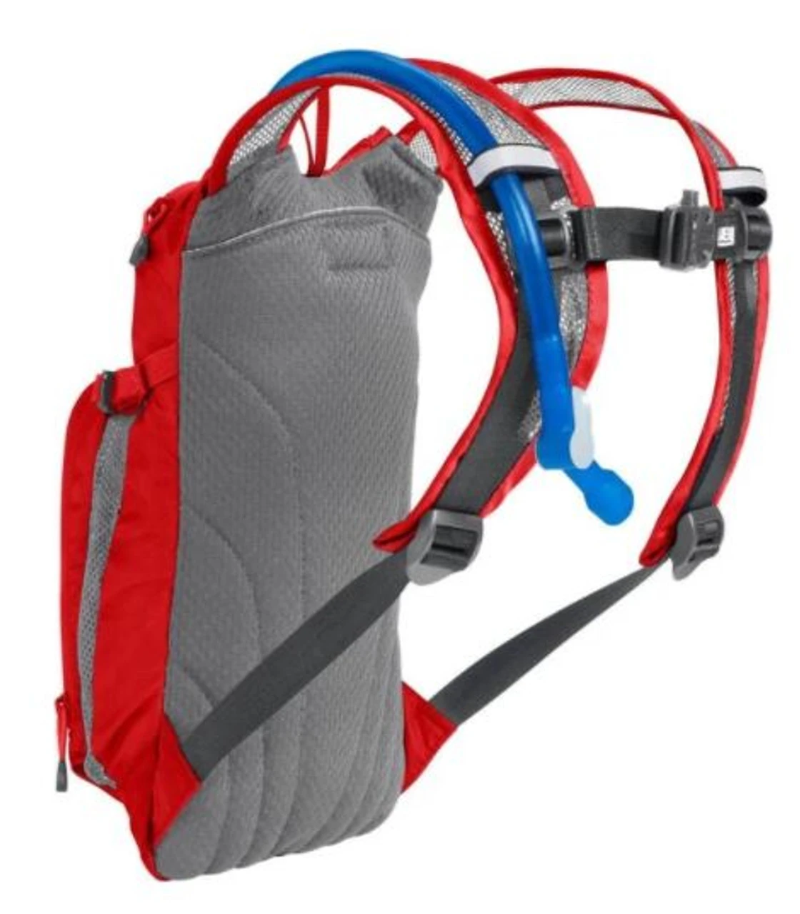 Camelbak Kid's Mini Mule 50oz. Hydration Pack - Racing Red Check 2 Camelbak Kid's Mini Mule 50oz. Hydration Pack - Racing Red Check - Image 2