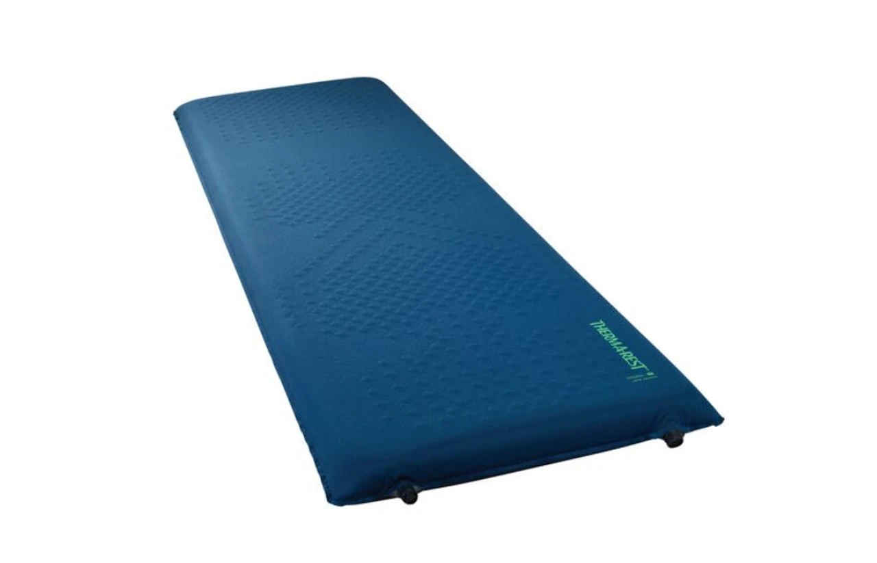 Luxury Map Sleeping Pad - Long - Poseidon Blue 1 Luxury Map Sleeping Pad - Long - Poseidon Blue