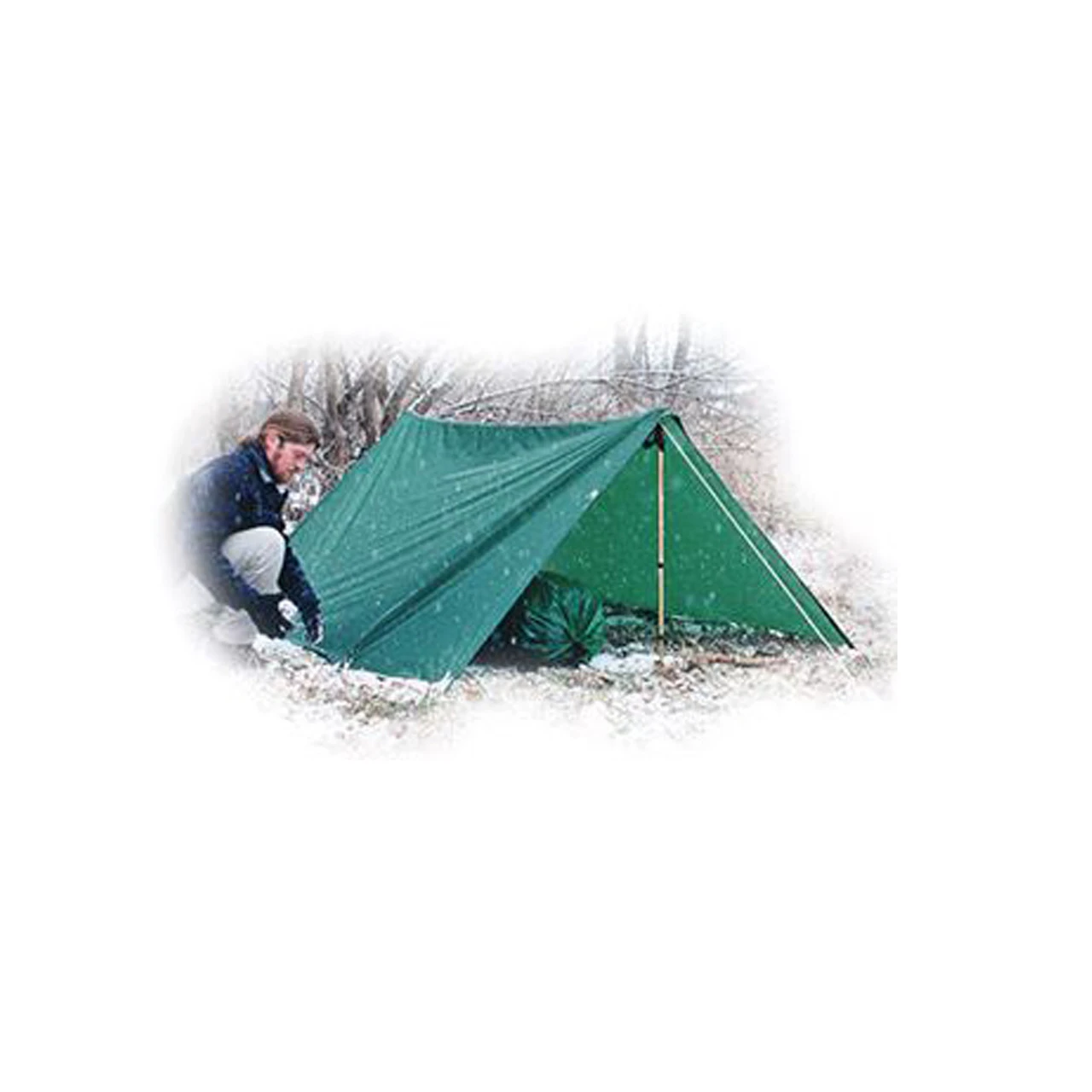 Egret Nylon Tarps - 8 X 10 - Green 1 Egret Nylon Tarps - 8 X 10 - Green