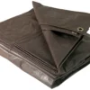 Ripstop16x20 Brown Tarp - Brown