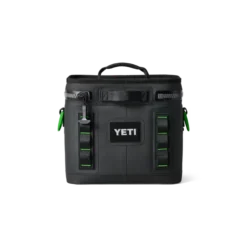 Yeti Hopper Flip 8 Soft Cooler - Black/Canopy Green -Camping Series Store 18060131152 blackcanyongreen e 74466.1681312785