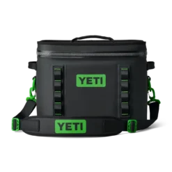 Yeti Hopper Flip 18 Soft Cooler - Black/Canopy Green