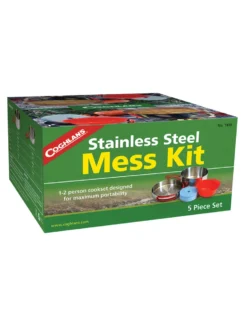 Coghlans Mess Kit Stainless Steel - Multi