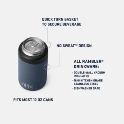 Yeti Rambler Colster Can Cooler - Navy -Camping Series Store 21071501578 navy d 61990.1681325683