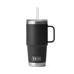 Yeti Rambler 25 Oz Straw Mug - Black