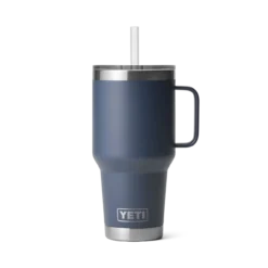 Yeti Rambler 35 Oz Straw Mug - Navy