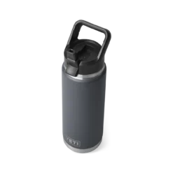 Yeti Rambler 26 Oz. Straw Bottle - Charcoal -Camping Series Store 21071501826 3 02337.1678460496