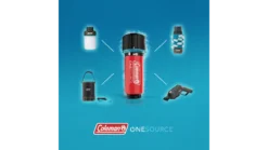 Coleman OneSource Rechargeable Built-In Pump Camp Shower Sprayer - Black -Camping Series Store 2156373 black g 71044.1682692361
