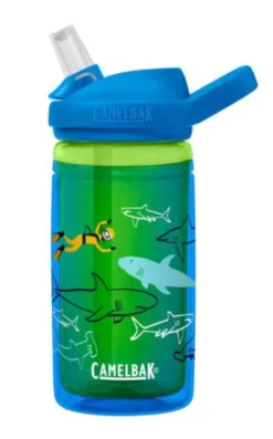 Camelbak Eddy+ Kid's .4L Bottle, Insulated - Scuba Sharks