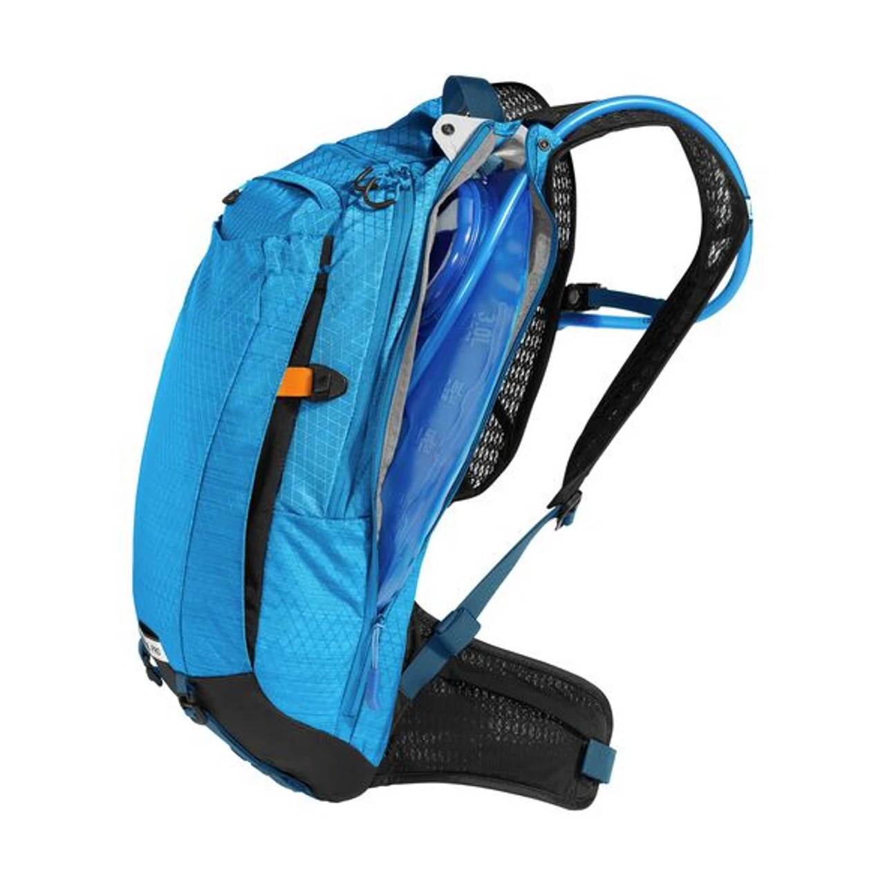 Camelbak Men's M.U.L.E. Pro 14 100oz Hydration Pack - Ibiza Blue/Orange 9 Camelbak Men's M.U.L.E. Pro 14 100oz Hydration Pack - Ibiza Blue/Orange - Image 9