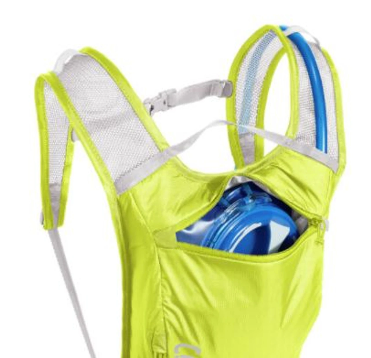 Camelbak Classic Light 70oz. Hydration Pack - Safety Yellow/Silver 2 Camelbak Classic Light 70oz. Hydration Pack - Safety Yellow/Silver - Image 2