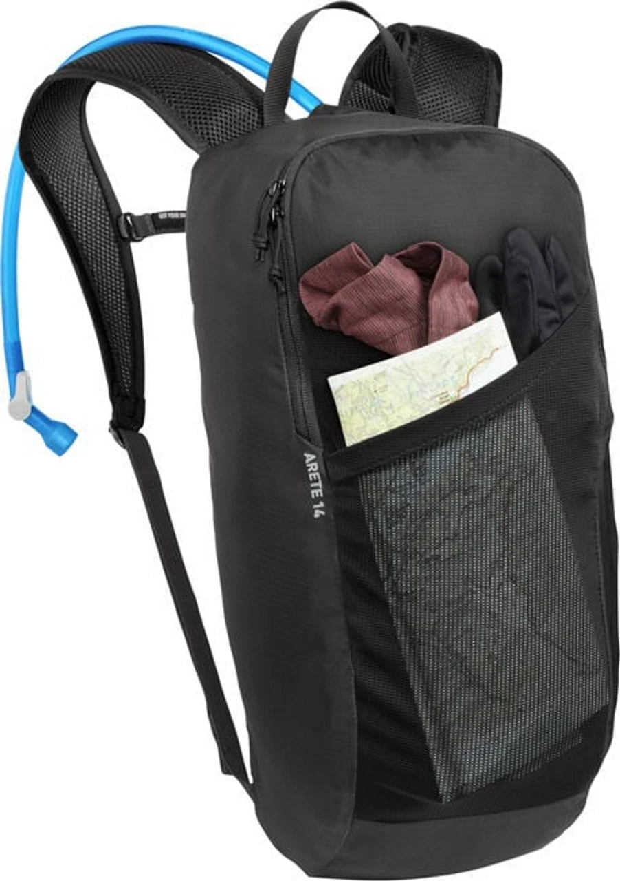 Camelbak Arete 14 50oz Hydration Pack - Black Reflective 7 Camelbak Arete 14 50oz Hydration Pack - Black Reflective - Image 7