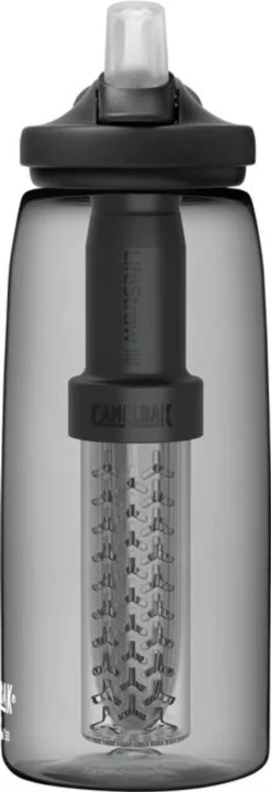 Camelbak Eddy + Filtered By LifeStraw, 32oz Bottle With Tritan Renew - Charcoal -Camping Series Store 2550001001 eddylifestraw32 charcoal 3 93740.1637948163