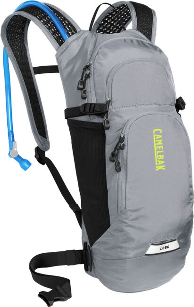 Camelbak Men's Lobo 9 70oz Hydration Pack - Gunmetal/Lime 1 Camelbak Men's Lobo 9 70oz Hydration Pack - Gunmetal/Lime