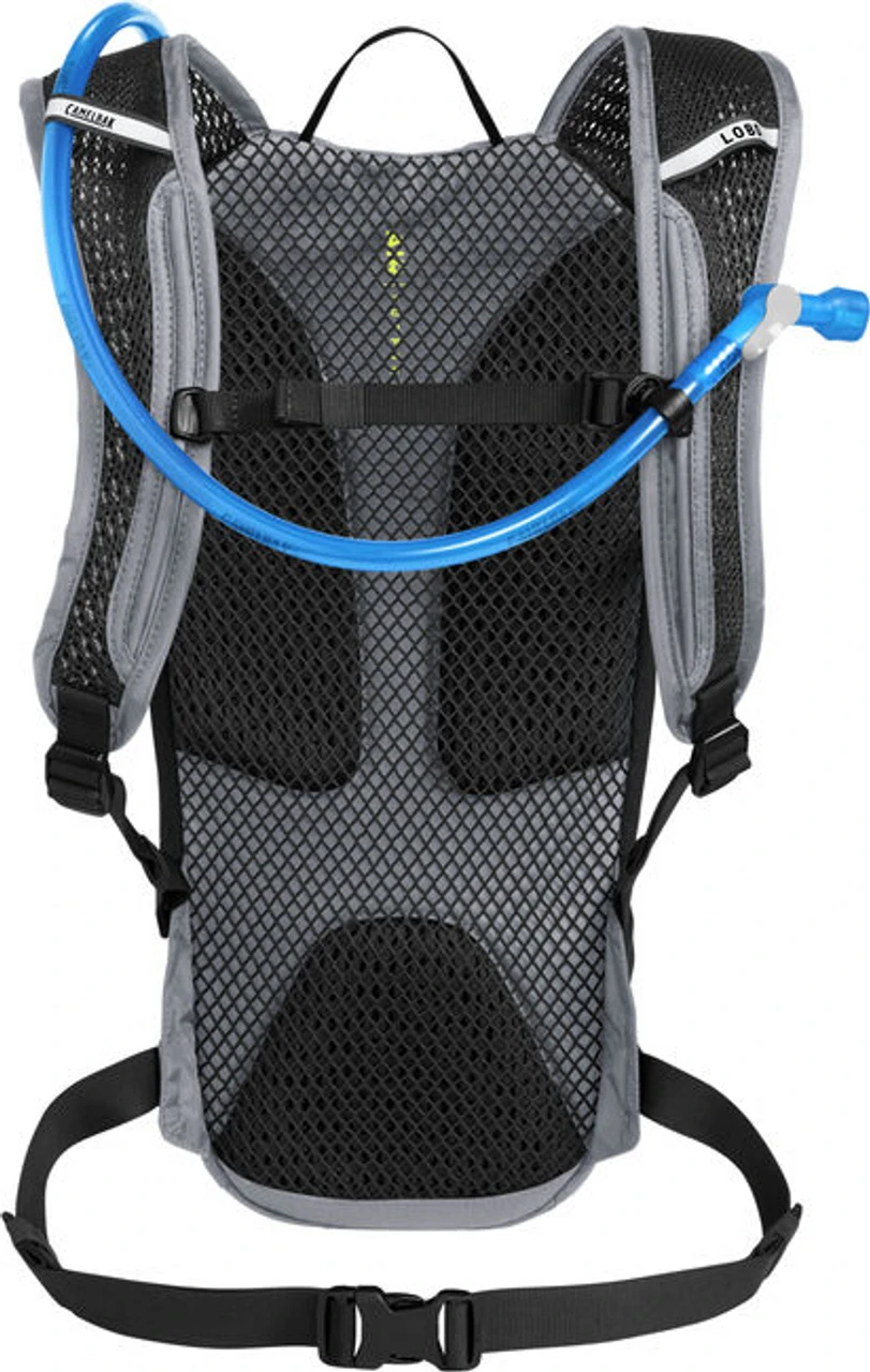 Camelbak Men's Lobo 9 70oz Hydration Pack - Gunmetal/Lime 3 Camelbak Men's Lobo 9 70oz Hydration Pack - Gunmetal/Lime - Image 3