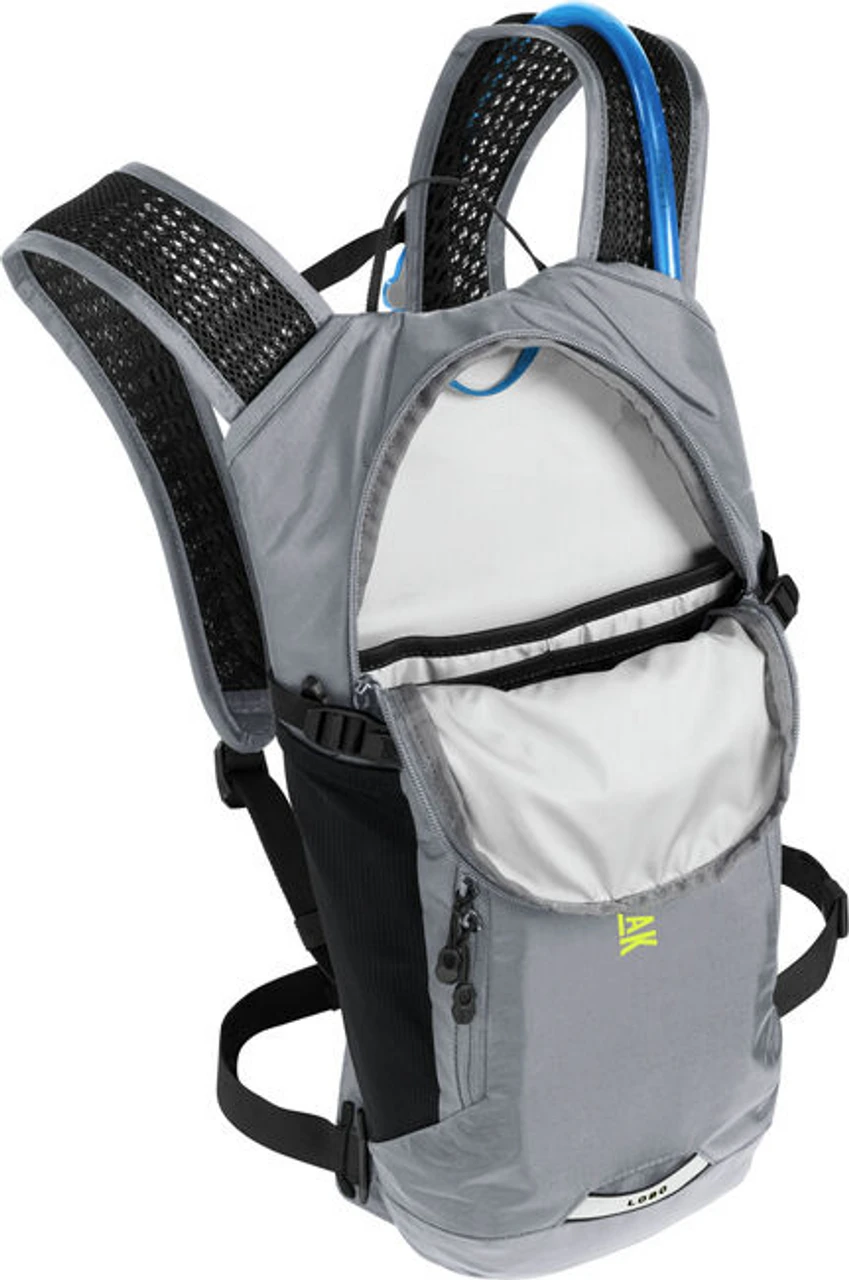 Camelbak Men's Lobo 9 70oz Hydration Pack - Gunmetal/Lime 5 Camelbak Men's Lobo 9 70oz Hydration Pack - Gunmetal/Lime - Image 5