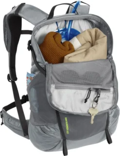 Camelbak Rim Runner X22 Hydration Pack - Grey Flannel/Lime Punch -Camping Series Store 2714001000 greylime d 64684.1682015654