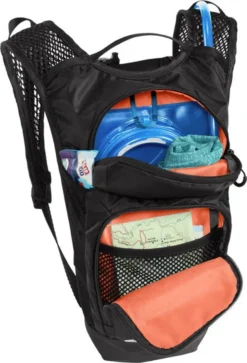 Camelbak Kids' Mini M.U.L.E. 50 Oz Hydration Pack - Black/Flames -Camping Series Store 2814002000 blackflames e 21437.1682017847