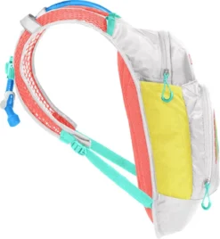 Camelbak Kids' Mini M.U.L.E. 50 Oz Hydration Pack - Grey/Rainbow -Camping Series Store 2814003000 greyrainbow f 50635.1682018074