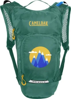 Camelbak Kids' Mini M.U.L.E. 50 Oz Hydration Pack - Green/Mountains 8 Camelbak Kids' Mini M.U.L.E. 50 Oz Hydration Pack - Green/Mountains -Camping Series Store 2814301000 greenmountain c 00443.1682018467