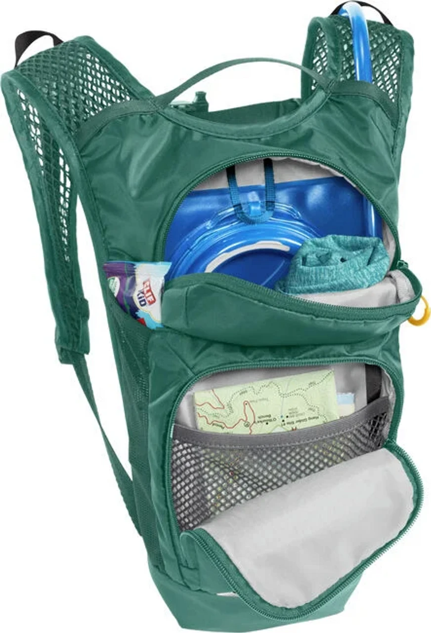 Camelbak Kids' Mini M.U.L.E. 50 Oz Hydration Pack - Green/Mountains 5 Camelbak Kids' Mini M.U.L.E. 50 Oz Hydration Pack - Green/Mountains - Image 5