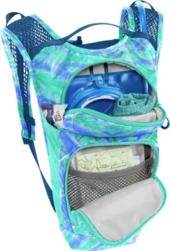 Camelbak Kids' Mini M.U.L.E. 50 Oz Hydration Pack - Tie Dye/Blue -Camping Series Store 2814403000 tiedyeblue e 51027.1682022970