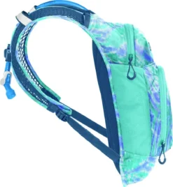 Camelbak Kids' Mini M.U.L.E. 50 Oz Hydration Pack - Tie Dye/Blue -Camping Series Store 2814403000 tiedyeblue f 58904.1682022970