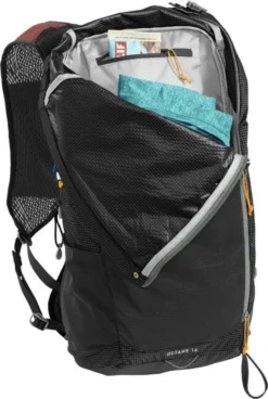 Camelbak Octane 16 Hydration Hiking Pack With Fusion 2L Reservoir - Black/Apricot -Camping Series Store 2826001000 blackapricot g 10615.1682023911