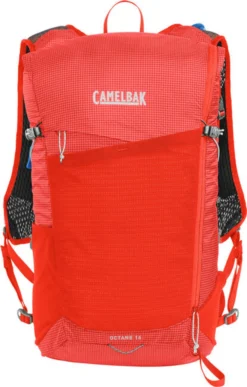 Camelbak Octane 16 Hydration Hiking Pack With Fusion 2L Reservoir - Red Poppy/Vapor -Camping Series Store 2826601000 redpoppyvapor c 37252.1682085067