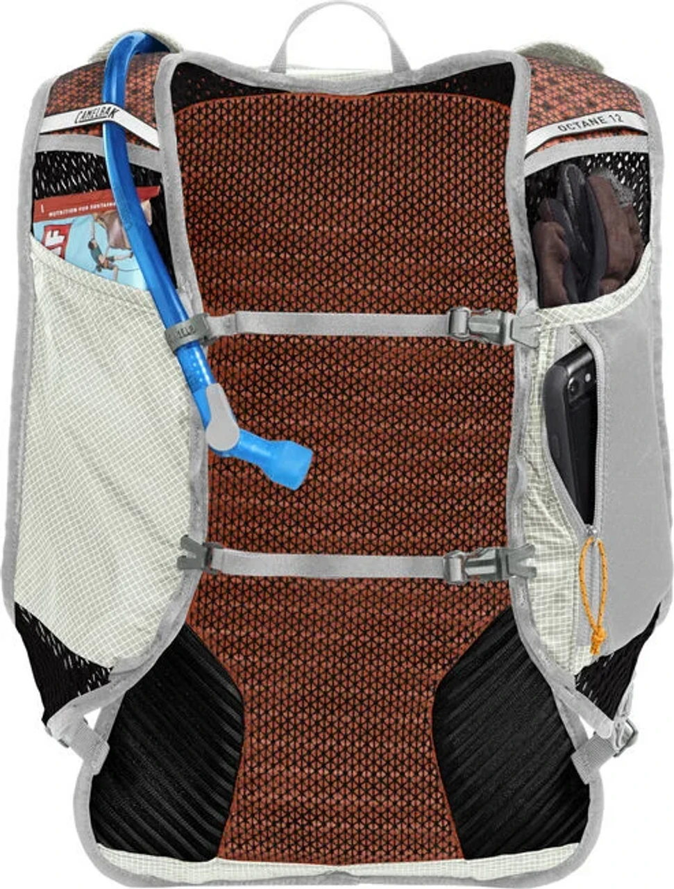 Camelbak Octane 12 Hydration Hiking Pack With Fusion 2L Reservoir - Vapor/Apricot 6 Camelbak Octane 12 Hydration Hiking Pack With Fusion 2L Reservoir - Vapor/Apricot - Image 6