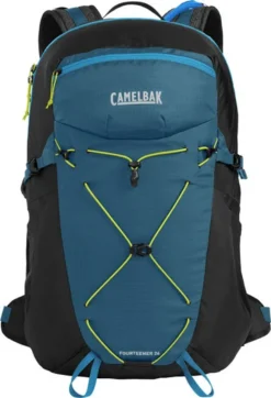 Camelbak Men's Fourteener 26 Hydration Hiking Pack With Crux 3L Reservoir - Gibraltar Navy/Summer Lime -Camping Series Store 2864401000 gibraltarnavysummerlime d 46870.1682090253