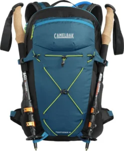 Camelbak Men's Fourteener 26 Hydration Hiking Pack With Crux 3L Reservoir - Gibraltar Navy/Summer Lime -Camping Series Store 2864401000 gibraltarnavysummerlime f 59725.1682090254