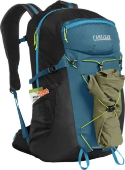 Camelbak Men's Fourteener 26 Hydration Hiking Pack With Crux 3L Reservoir - Gibraltar Navy/Summer Lime -Camping Series Store 2864401000 gibraltarnavysummerlime g 36087.1682090255