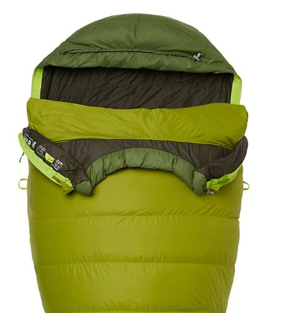 Marmot Never Winer 30 Degrees Sleeping Bag - Regular - LZ - Cilantro/Tree Green 2 Marmot Never Winer 30 Degrees Sleeping Bag - Regular - LZ - Cilantro/Tree Green - Image 2
