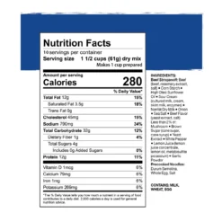 Beef Stroganoff - #10 Can - N/A 6 Beef Stroganoff - #10 Can - N/A -Camping Series Store 30149 c 47439.1684172579